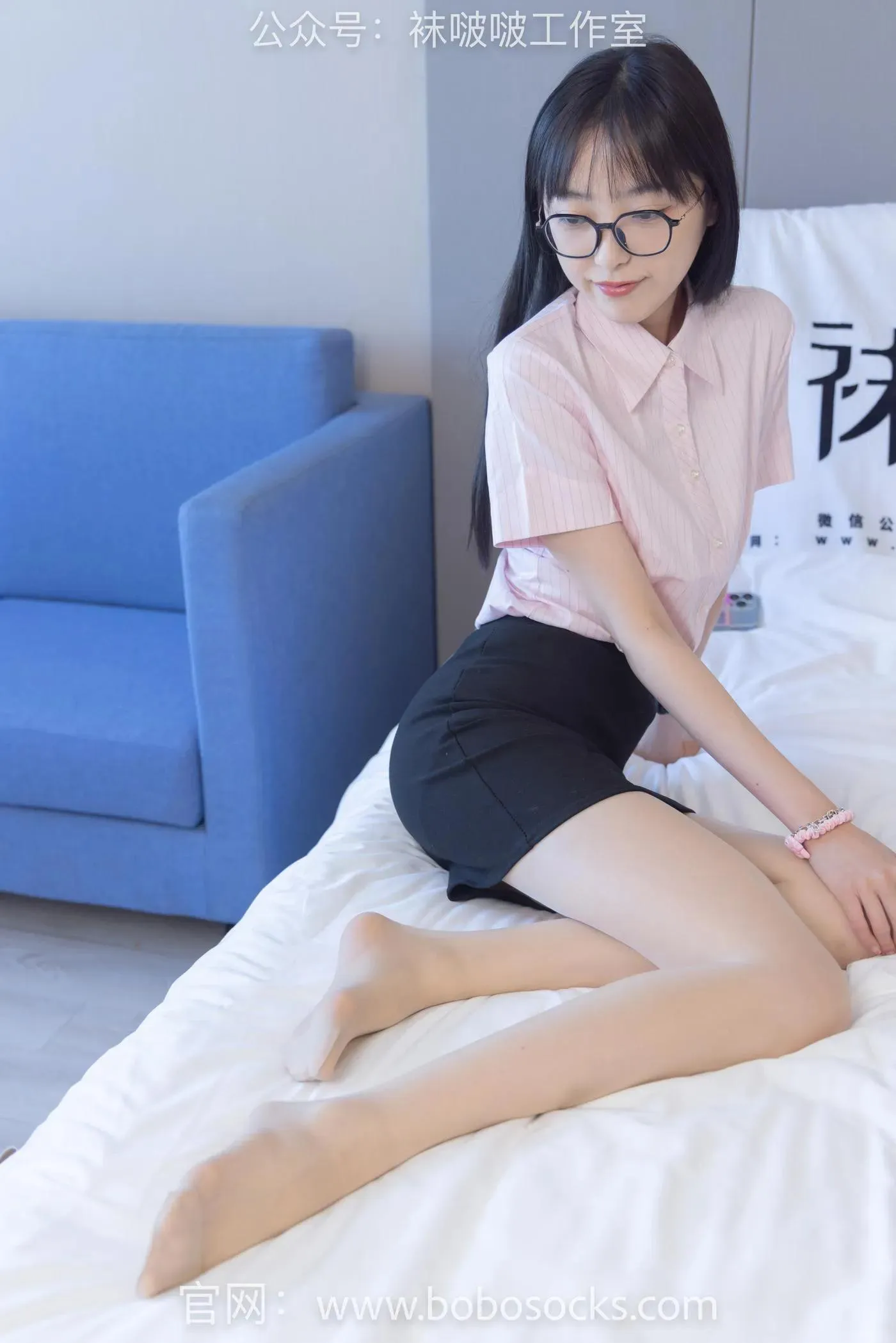 [BoBoSocks袜啵啵]NO.106 稚予-高跟鞋、肉丝 [140P]插图3